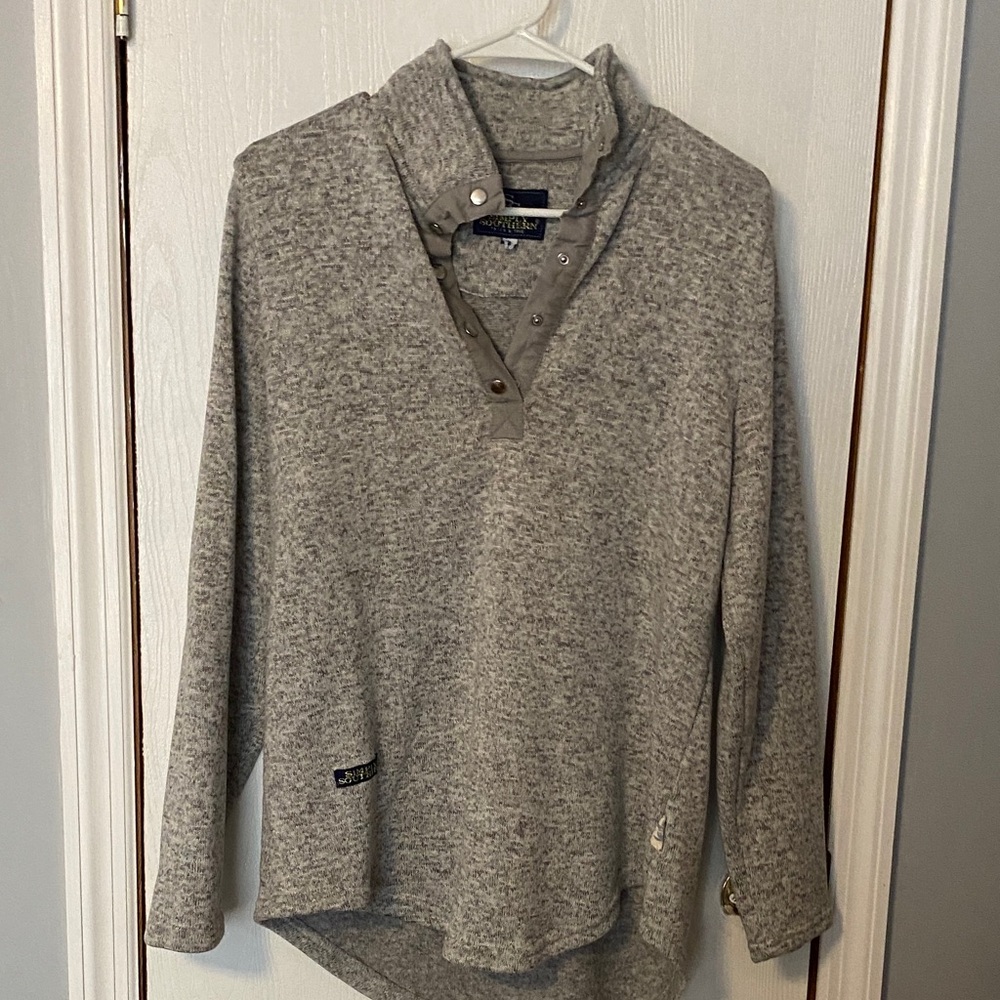 Simply Southern Gray Men's Sweater